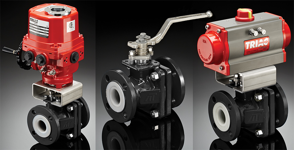 LB Series: PFA Lined Ball Valves