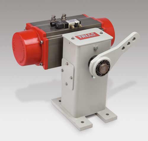 Pneumatic Floor Mount Damper Drive Options