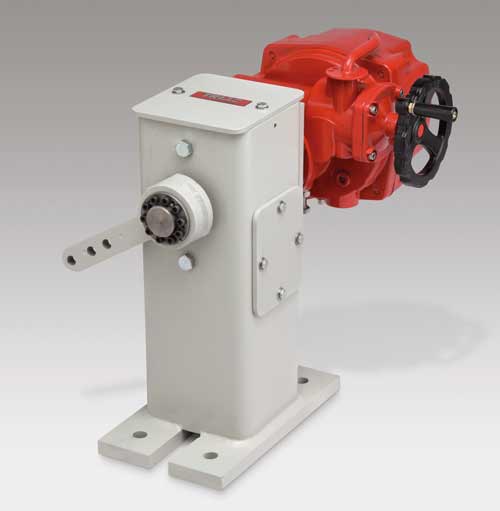 Electric Floor Mount Damper Drive Options